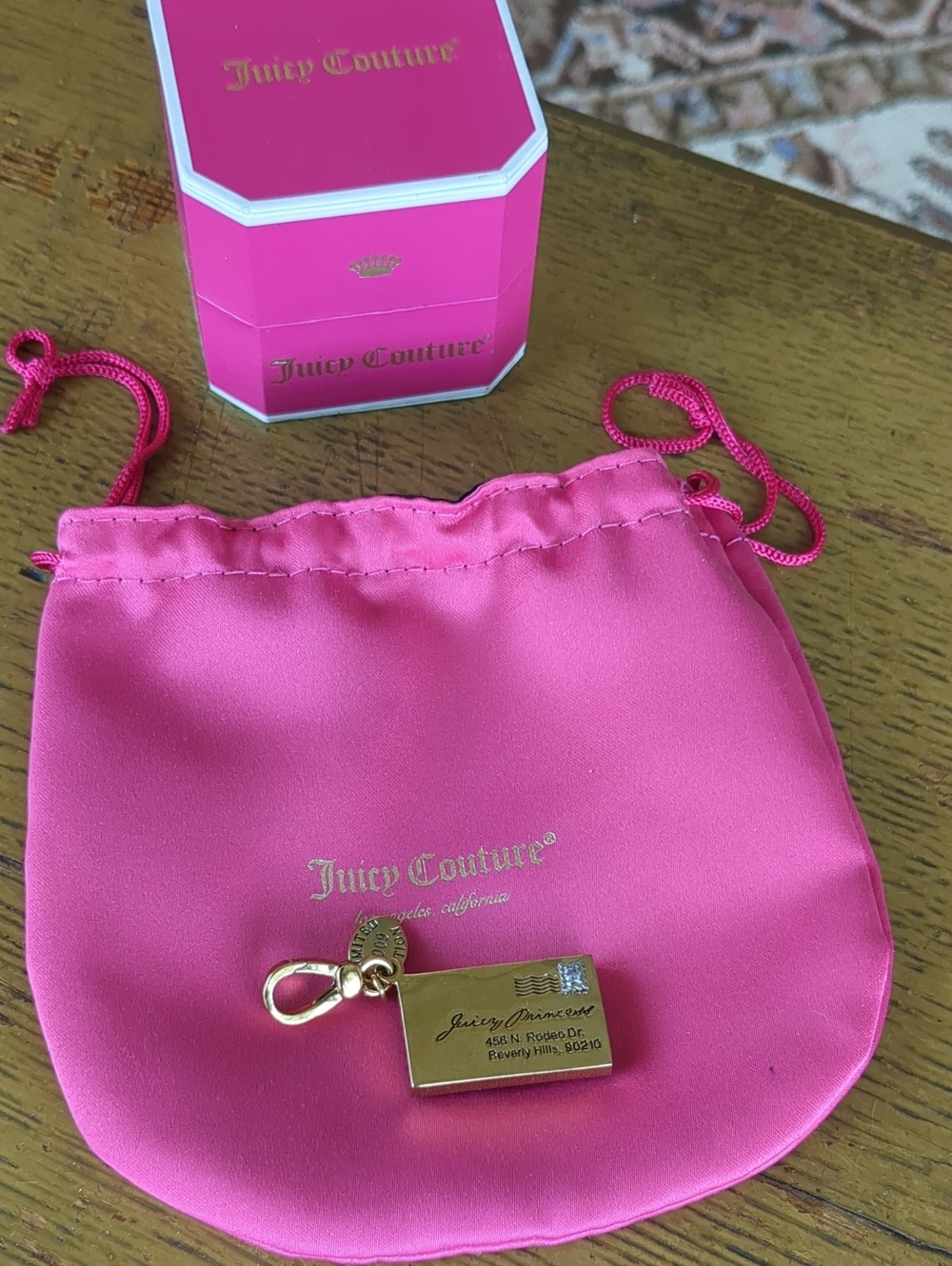JUICY COUTURE LOVE LETTER CHARM!